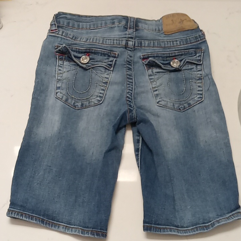 Boys True Religion Denim Shorts Size 10